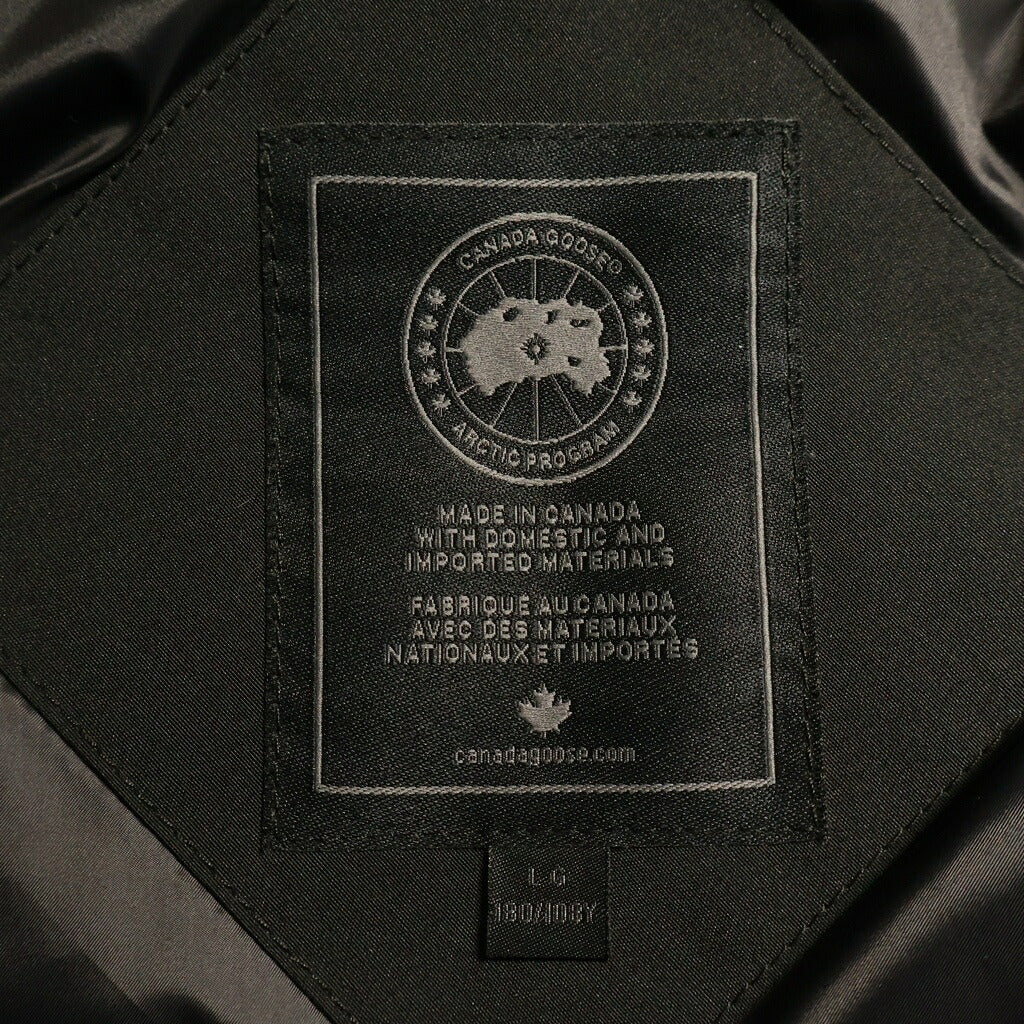 CANADA GOOSE(カナダグース) BLACK LABEL MAITLAND PARKA ブラックレーベル メイトランド パーカ ダウンジャケット ブラック 4550MB