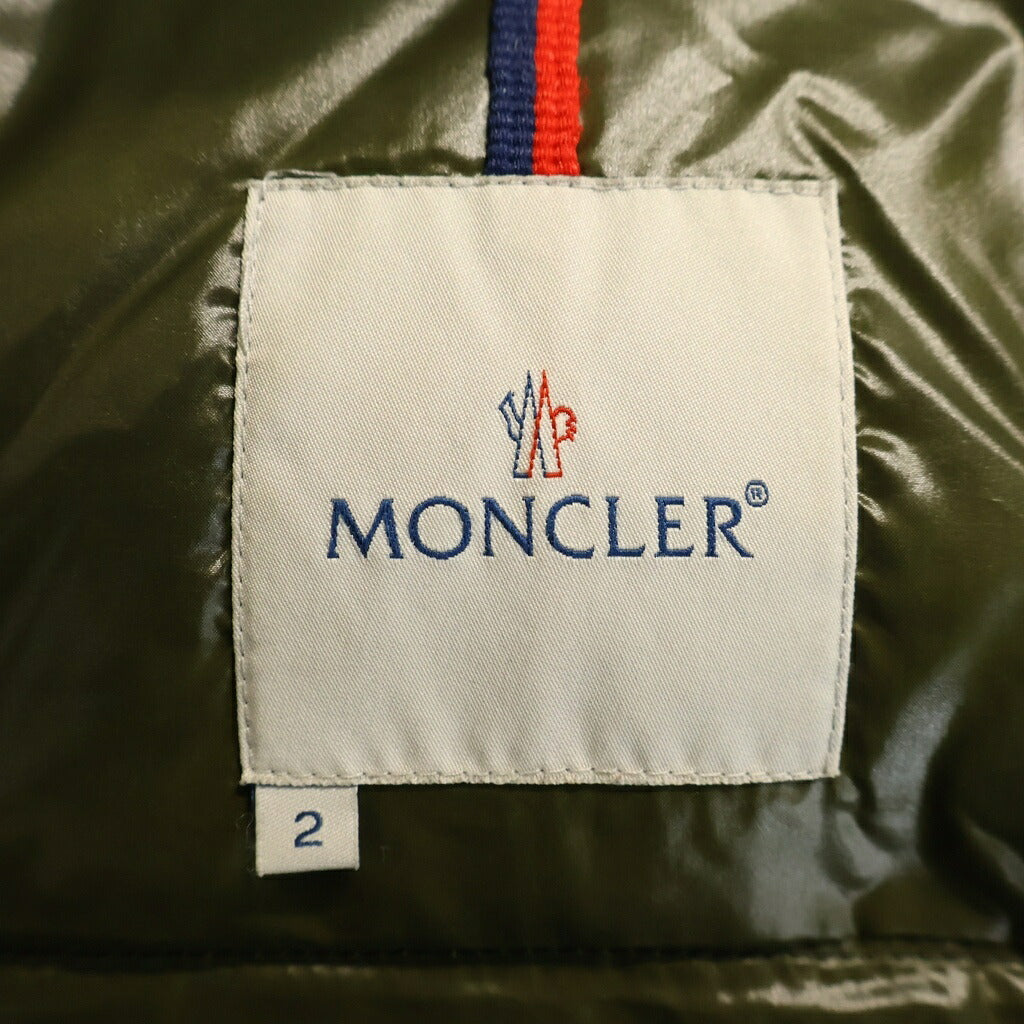 MONCLER(モンクレール) EVEREST エベレスト ロゴワッペン ナイロン ダウンジャケット ブラック Z6HB008