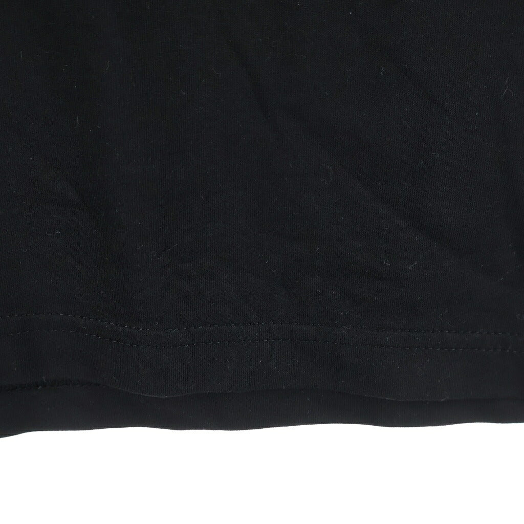MONCLER(モンクレール) 24SS Front Logo Print Shirt フロントロゴ クルーネック 半袖Tシャツ カットソー ブラック J20918C00014 89A17