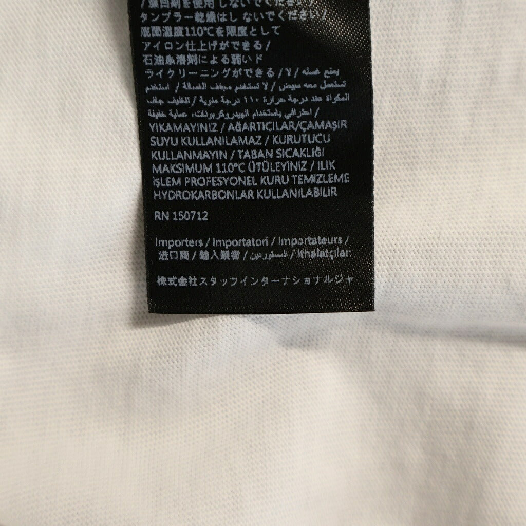 AMIRI(アミリ) 26AW BONES STACKED L/S TEE アームボーンプリント クルーネック 長袖Tシャツ カットソー ホワイト AMJYTE1076