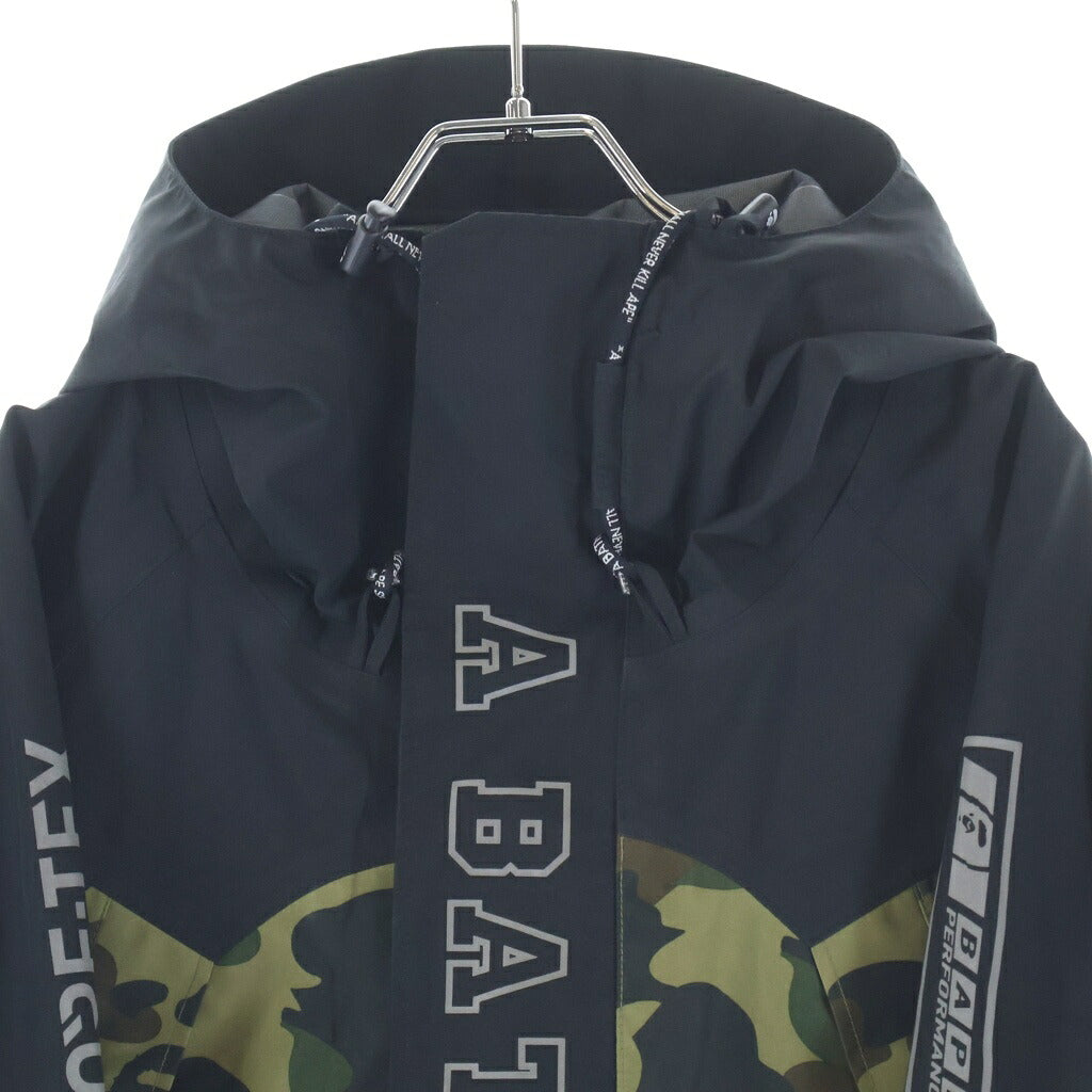 A BATHING APE(アベイシングエイプ) GORE-TEX 1ST CAMO SNOWBOARD JACKET ゴアテックス ファーストカモ スノーボード マウンテンジャケット カーキ 001HJF701003X