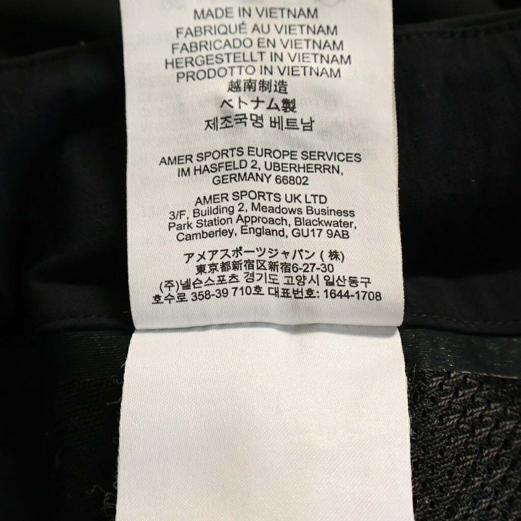 ARC'TERYX(アークテリクス) GAMMA PANTS ガンマ ナイロン ソフトシェルパンツ ブラック X000009532