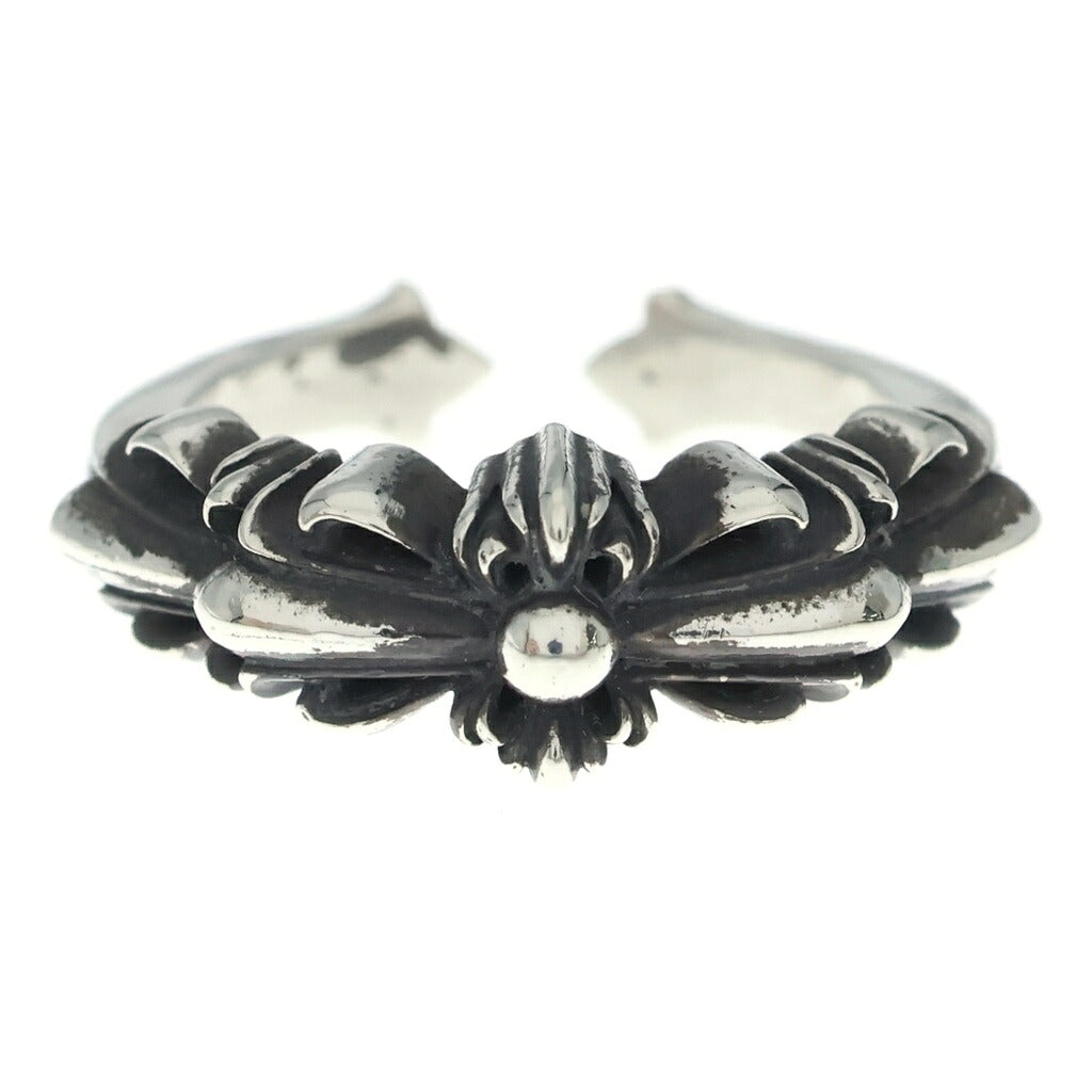 CHROME HEARTS(クロムハーツ) BABY CLSC ベイビークラシックダブルフローラル リング シルバー