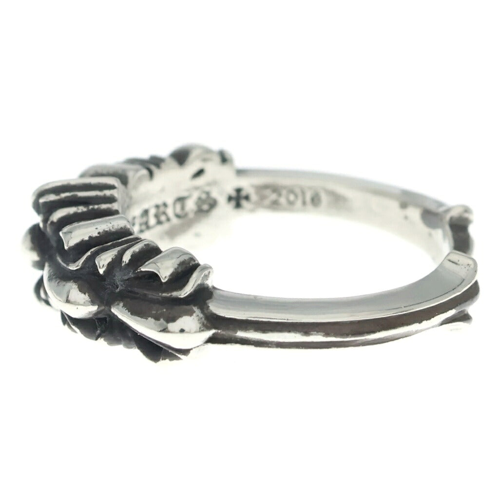 CHROME HEARTS(クロムハーツ) BABY CLSC ベイビークラシックダブルフローラル リング シルバー