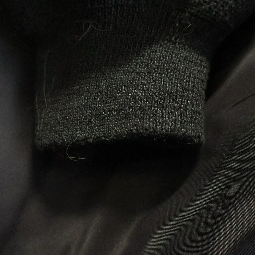 COMME des GARCONS(コムデギャルソン) ALFA INDUSTRIES BIAS MA-1 JACKET × アルファインダストリーズ バイアス ジップアップ MA-1ジャケット ブラック