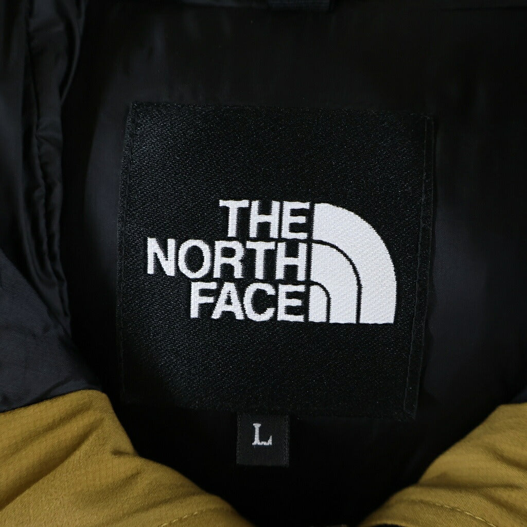 THE NORTH FACE(ザノースフェイス) BALTRO LIGHT JACKET バルトロライト フーデッド ダウンジャケット フロントロゴ刺繍 ベージュ ND91950