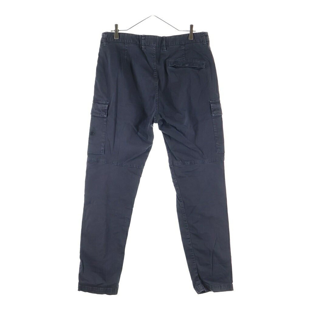 STONE ISLAND(ストーンアイランド) 24SS PANTALONE REGULAR TAPERED レギュラー テーパード パンツ ブラック 801530404
