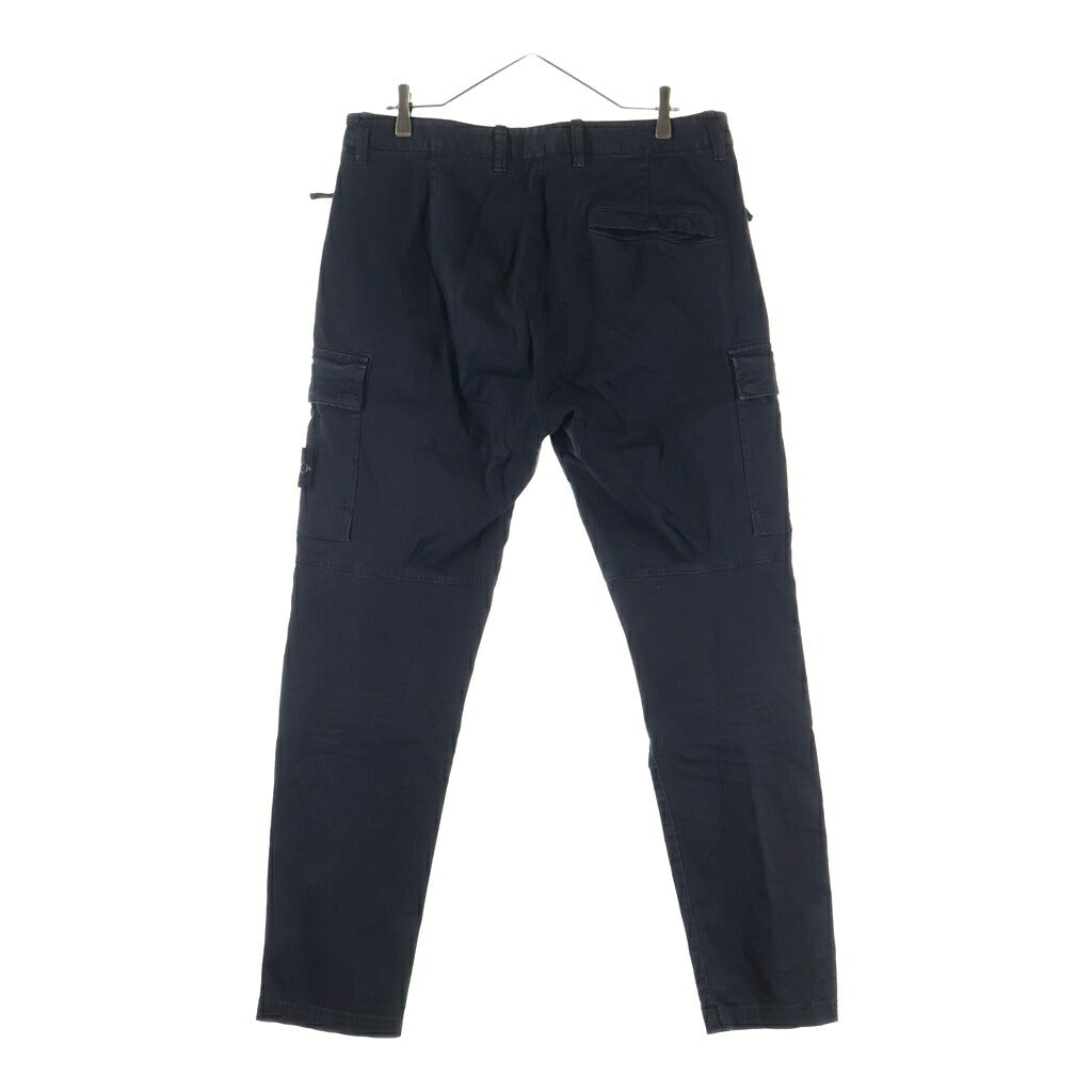 STONE ISLAND(ストーンアイランド) 24SS PANTALONE REGULAR TAPERED レギュラー テーパード パンツ ブラック 801530404