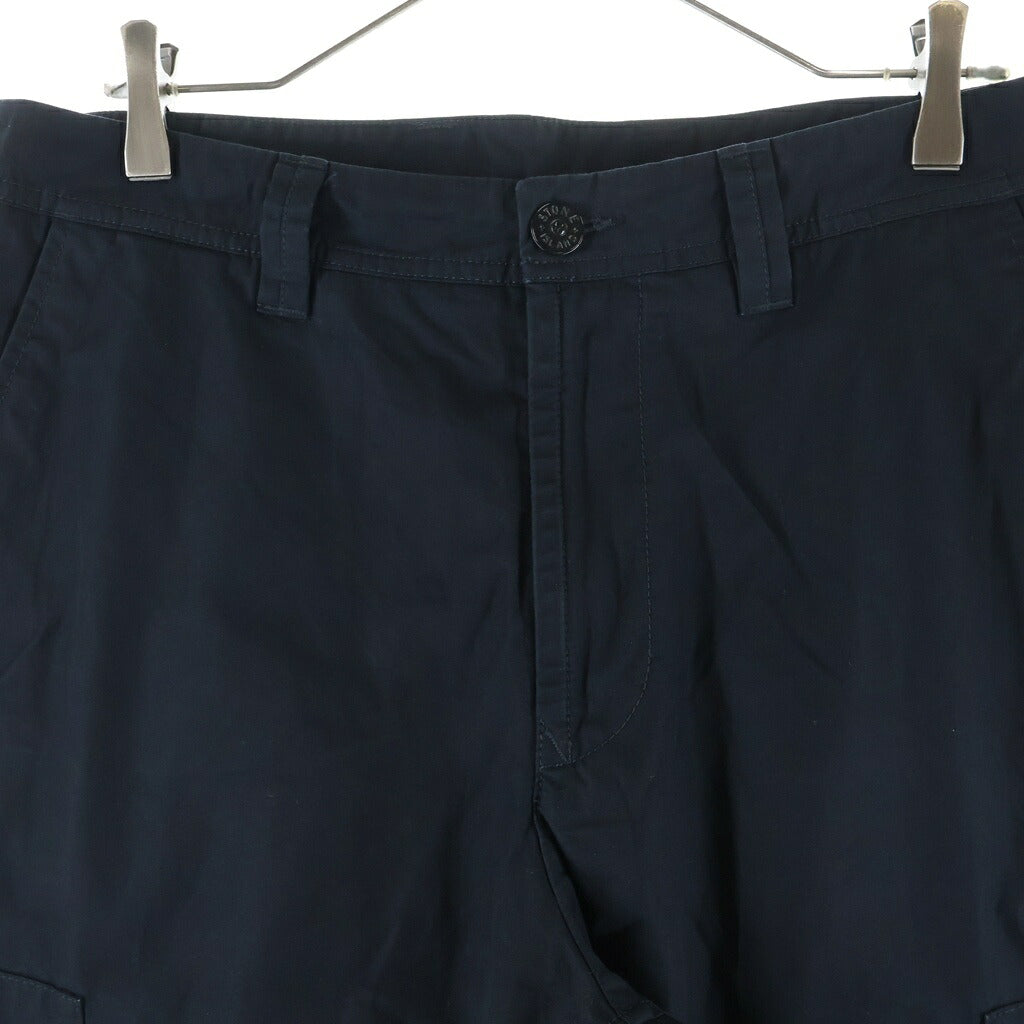 STONE ISLAND(ストーンアイランド) 24SS Shadow Project Cargo Pants シャドウプロジェクト コットン カーゴパンツ ブラック 8015319F1