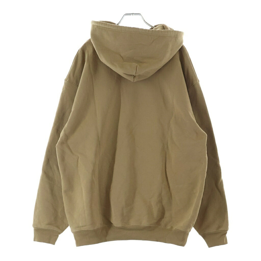 BALENCIAGA(バレンシアガ) シンボリックロゴ フーディー プルオーバー スウェットパーカー ブラウン 570811 TIV51