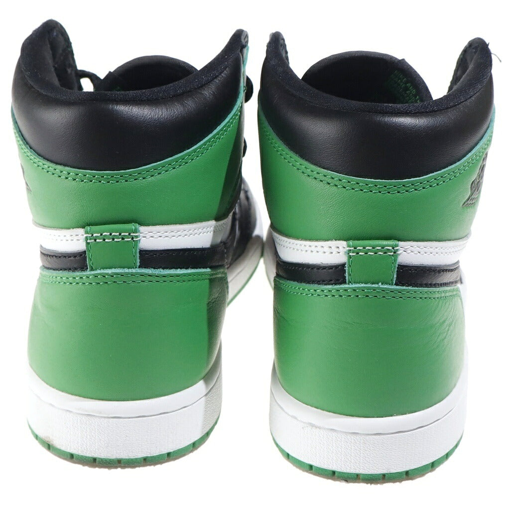 NIKE(ナイキ) AIR JORDAN 1 RETRO HIGH OG エアジョーダン1 レトロ ハイカットスニーカー ホワイト/ブラック/グリーン US8/26.0cm DZ5485-031