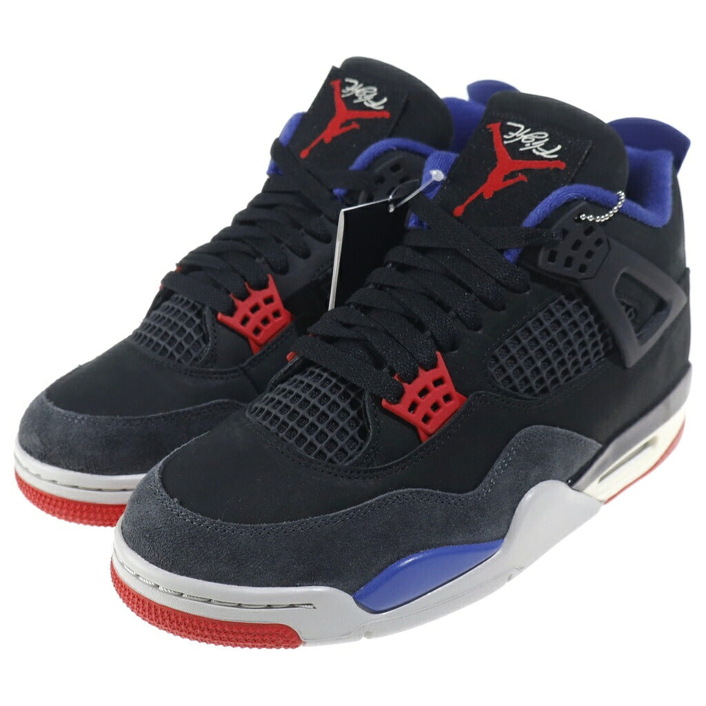NIKE(ナイキ) AIR JORDAN 4 Rare Air エアジョーダン レアエア ローカットスニーカー ブラック/レッド/ブルー US8.5/26.5cm FV5029-003