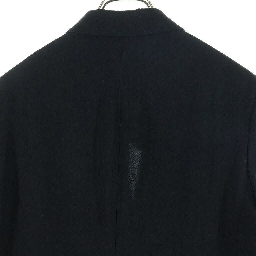 RAINMAKER(レインメーカー) 25SS DOUBLE BREASTED JACKET ダブル ブレスト ジャケット ブラック RM251-020