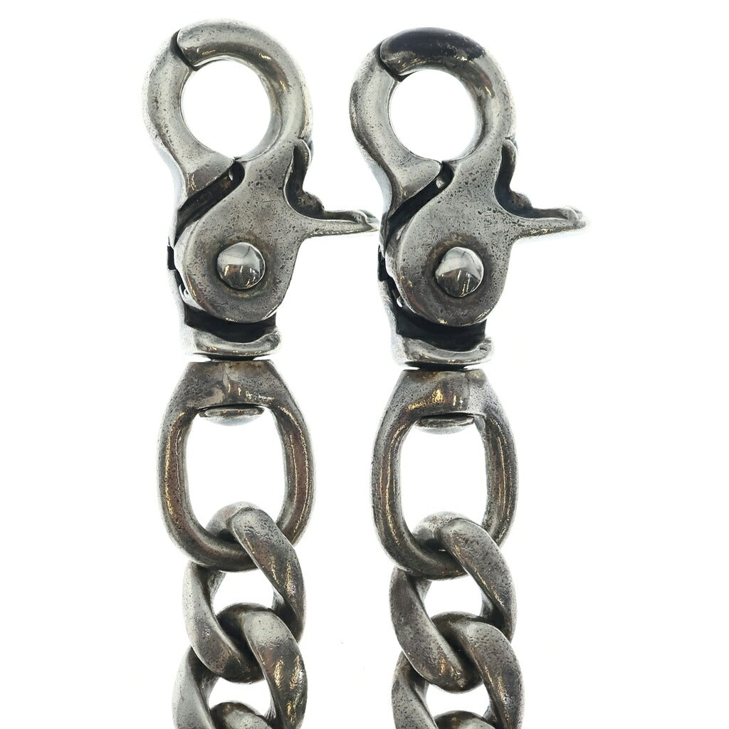 CHROME HEARTS(クロムハーツ) CLASSIC LONG-T/2クリップロングクラシック ウォレットチェーン シルバー BCA066