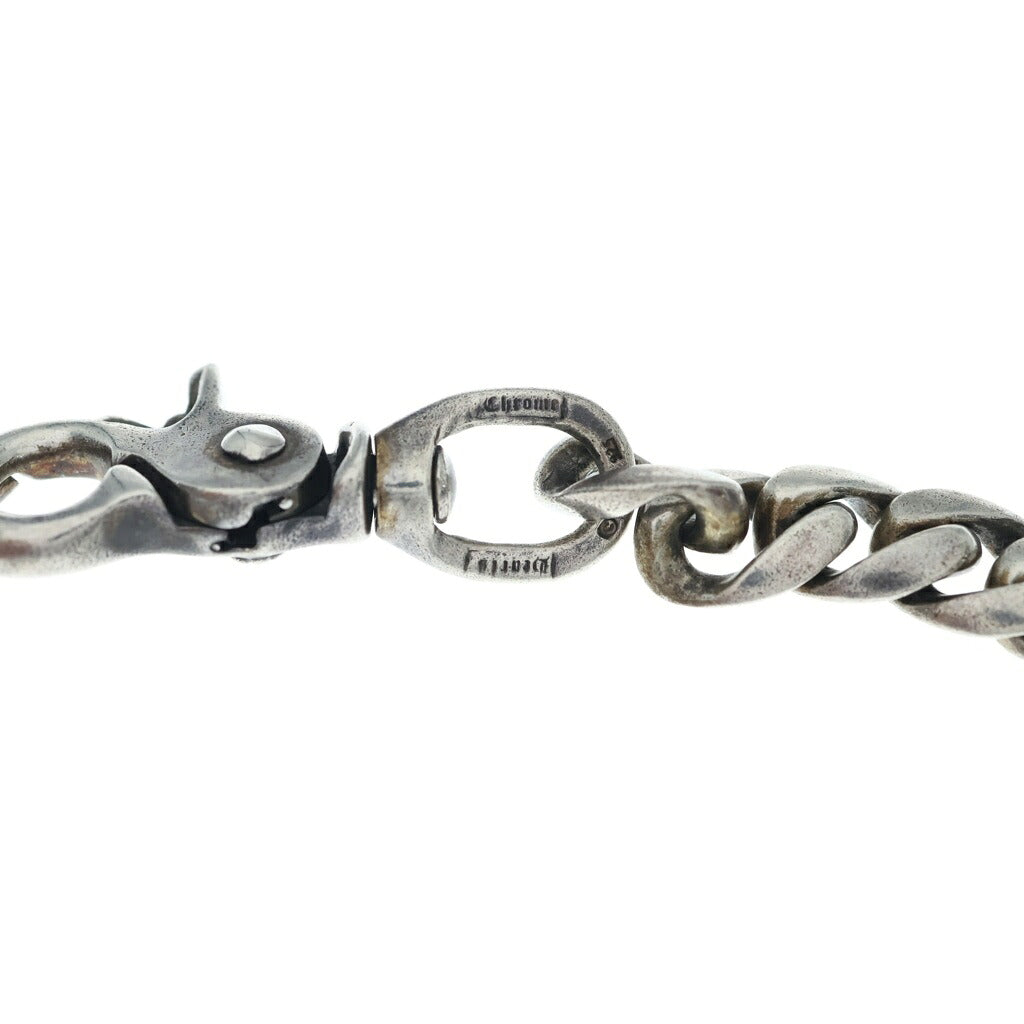 CHROME HEARTS(クロムハーツ) CLASSIC LONG-T/2クリップロングクラシック ウォレットチェーン シルバー BCA066