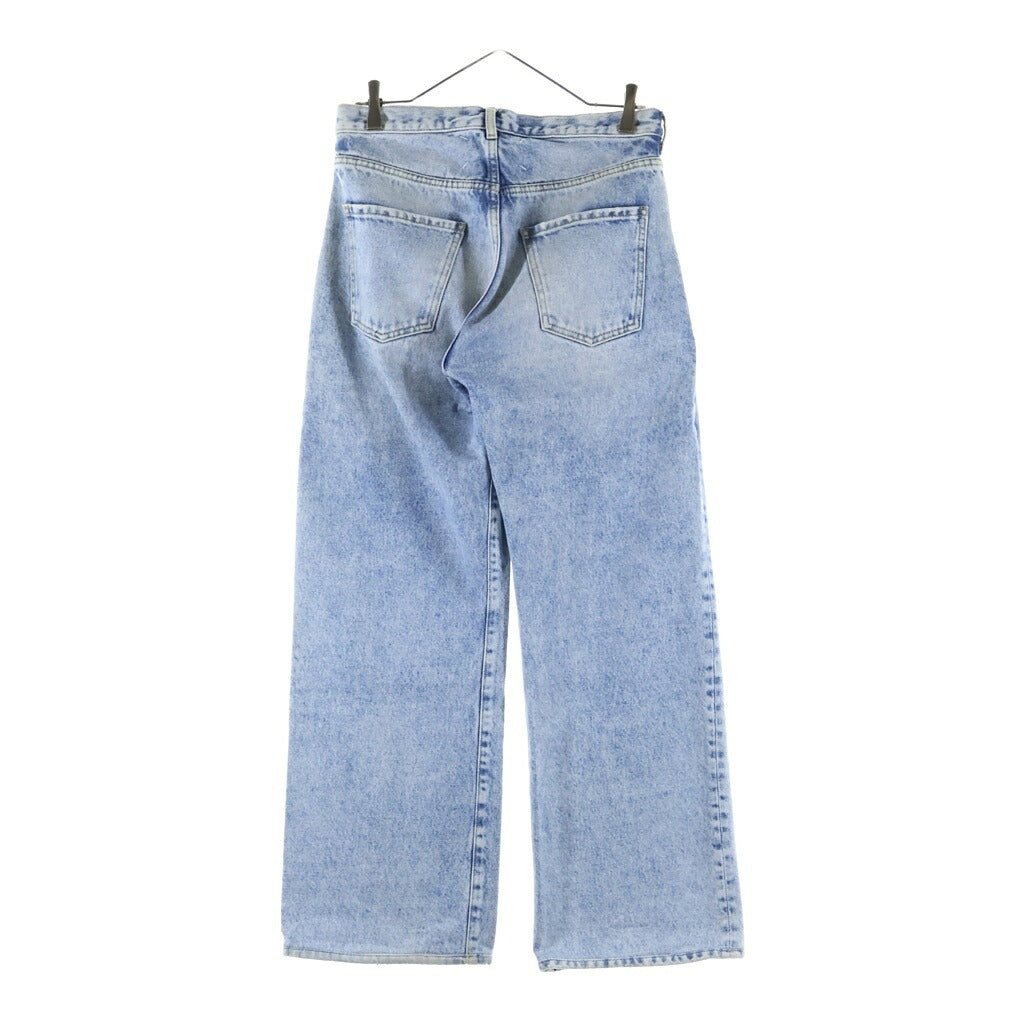 Maison Margiela(メゾンマルジェラ) CONTRAST POCKETS STRAIGHT JEANS ジップフライ コントラスト ポケット ストレートデニムパンツ ブルー S51LA0052 S30513