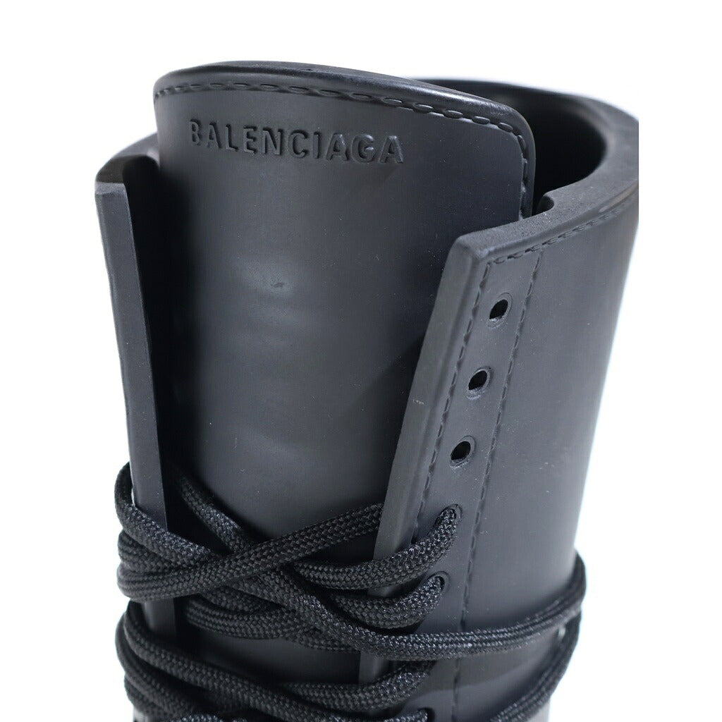 BALENCIAGA(バレンシアガ) STEROID BOOT ステロイド レースアップブーツ ブラック 717807