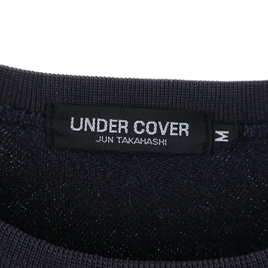 UNDERCOVER(アンダーカバー) BUDDAH BURGER Sweatshirt ブッダ バーガー フロントプリント クルーネックスウェットトレーナー ブラック