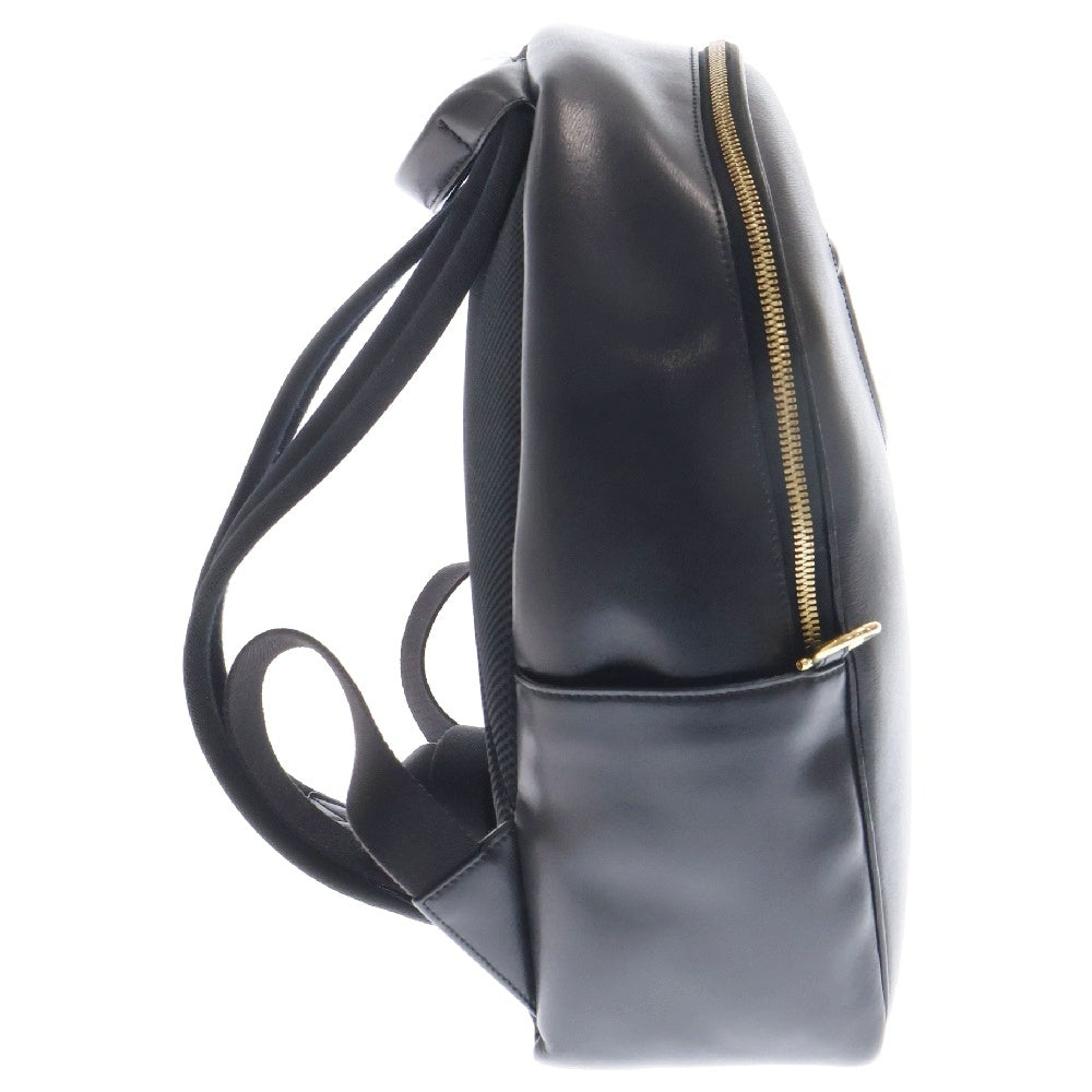 Salvatore Ferragamo(サルヴァトーレ フェラガモ) ガンチーニ バックパック リュック ブラック レザー ゴールド金具
