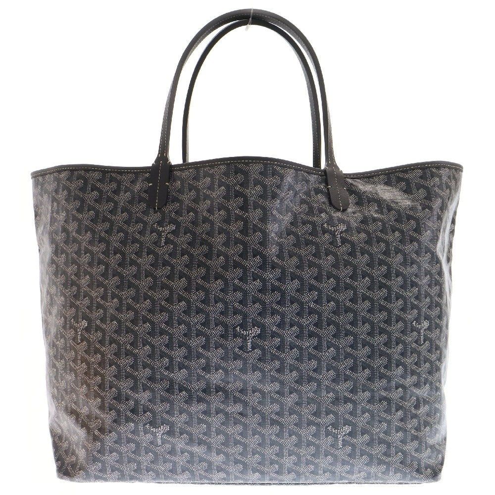 GOYARD(ゴヤール) サンルイGM トートバック ハンドバッグ グレー PVC×レザー