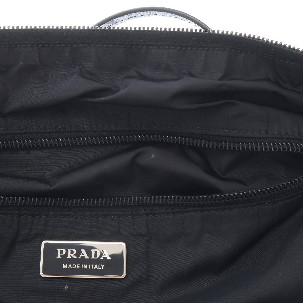PRADA(プラダ) トライアングルロゴ プレートトートバッグ リップスティック マルチカラー ナイロン ハンドバック
