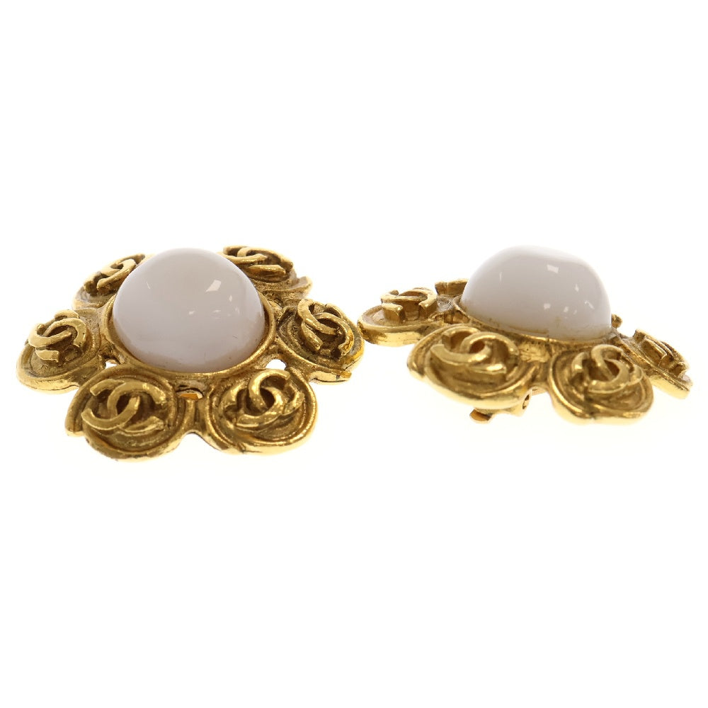 CHANEL(シャネル) ココマーク フラワー イヤリング 94P GP ゴールド ヴィンテージ アクセサリー