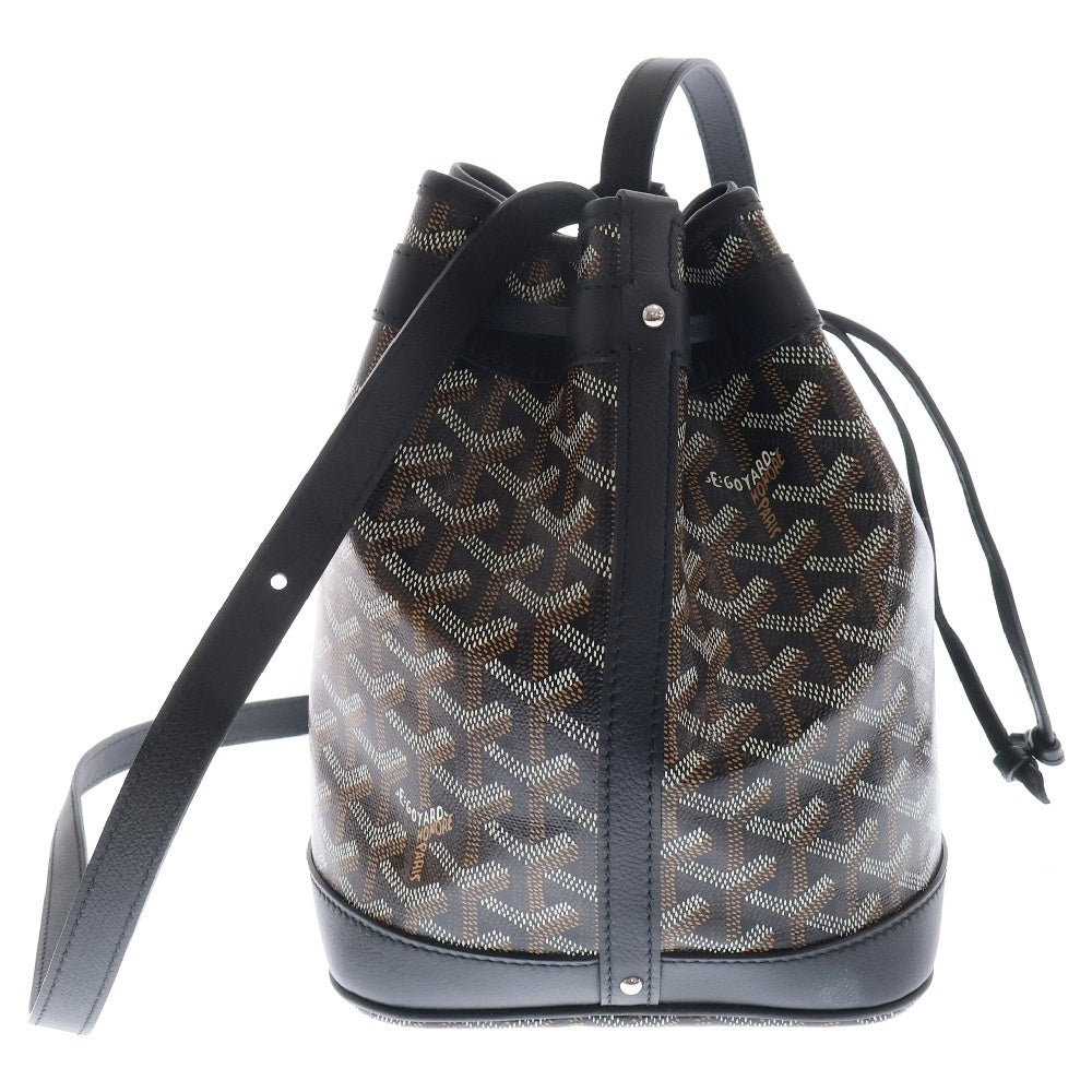GOYARD(ゴヤール) プティ・フロ バケットバッグ ブラック ショルダーバッグ 斜め掛けバッグ