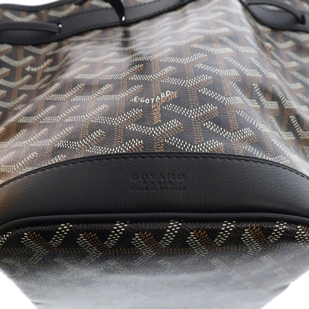 GOYARD(ゴヤール) プティ・フロ バケットバッグ ブラック ショルダーバッグ 斜め掛けバッグ