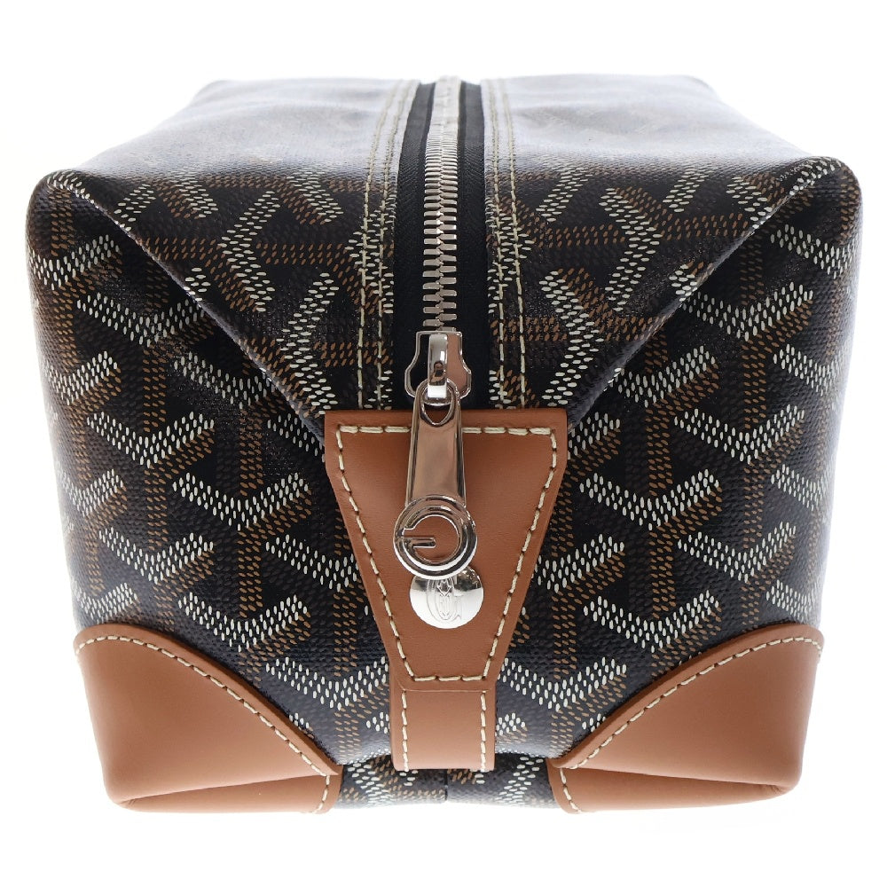 GOYARD(ゴヤール) ボーイング25 クラッチバッグ ブラック×ブラウン PVC ポーチ 収納