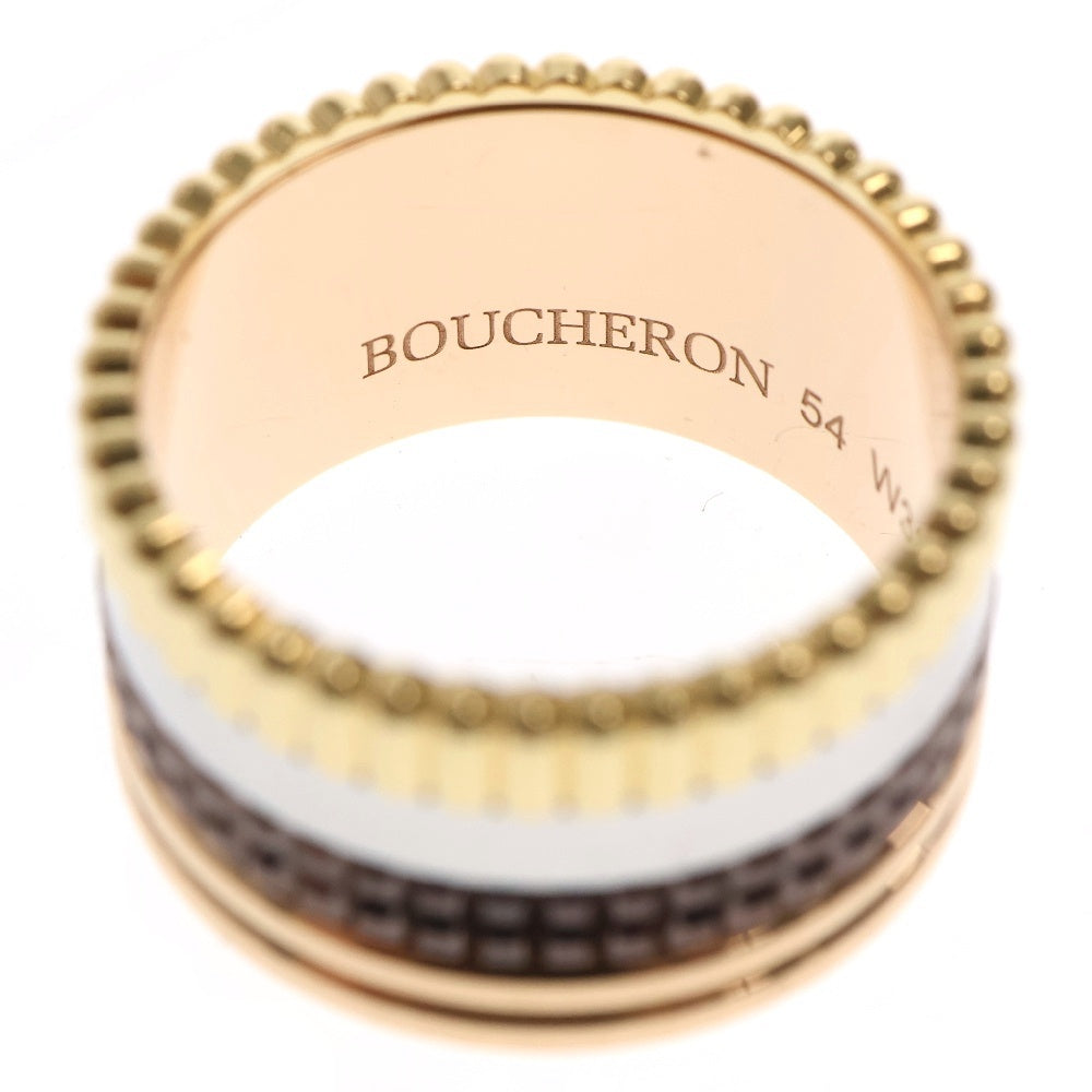 BOUCHERON(ブシュロン) キャトル クラッシクリング ラージ 750YG イエローゴールド #54 指輪 ジュエリー
