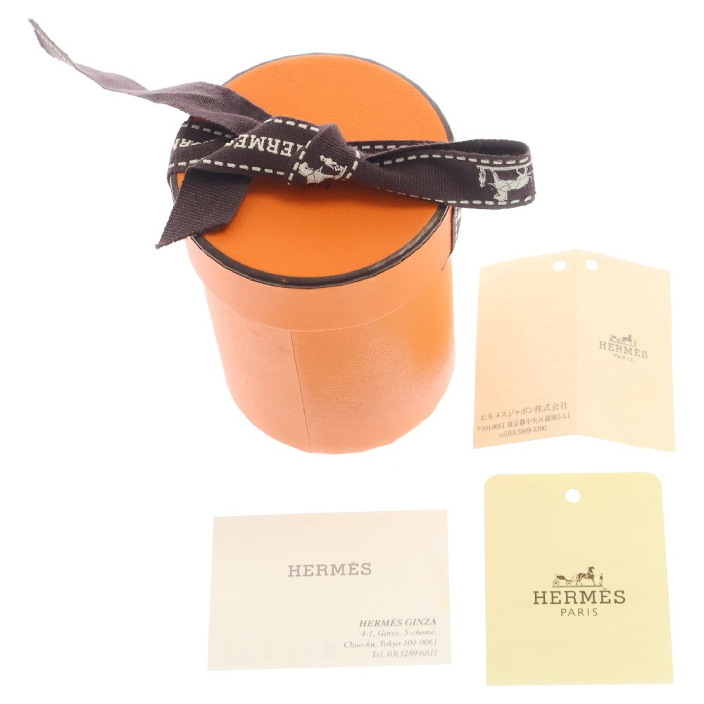 HERMES(エルメス) ツイリー Couvertures Nouvelle オレンジ シルク リボン スカーフ
