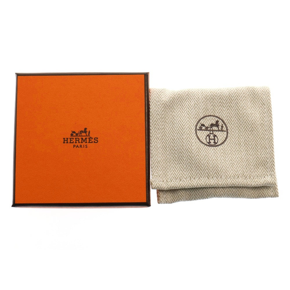 HERMES(エルメス) ケリードゥブルトゥール ブレスレット シルバー金具 Z刻印 ブラウン レザー