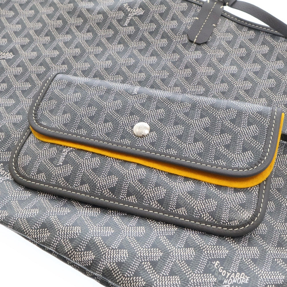 GOYARD(ゴヤール) サンルイPM トートバッグ PVC ハンドバッグ グレー