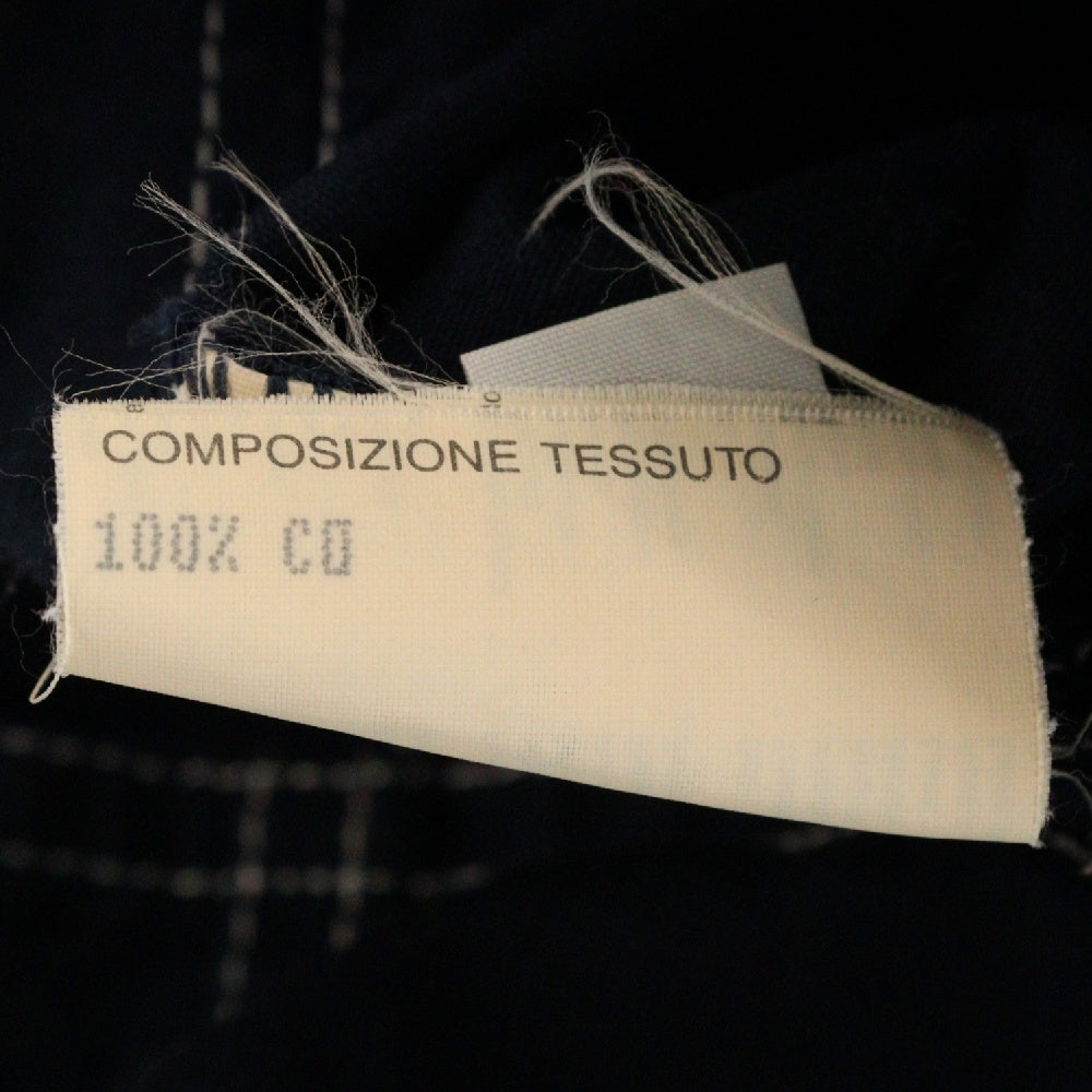 FENDI(フェンディ) FFボタン 半袖 デニムワンピース ネイビー レディース