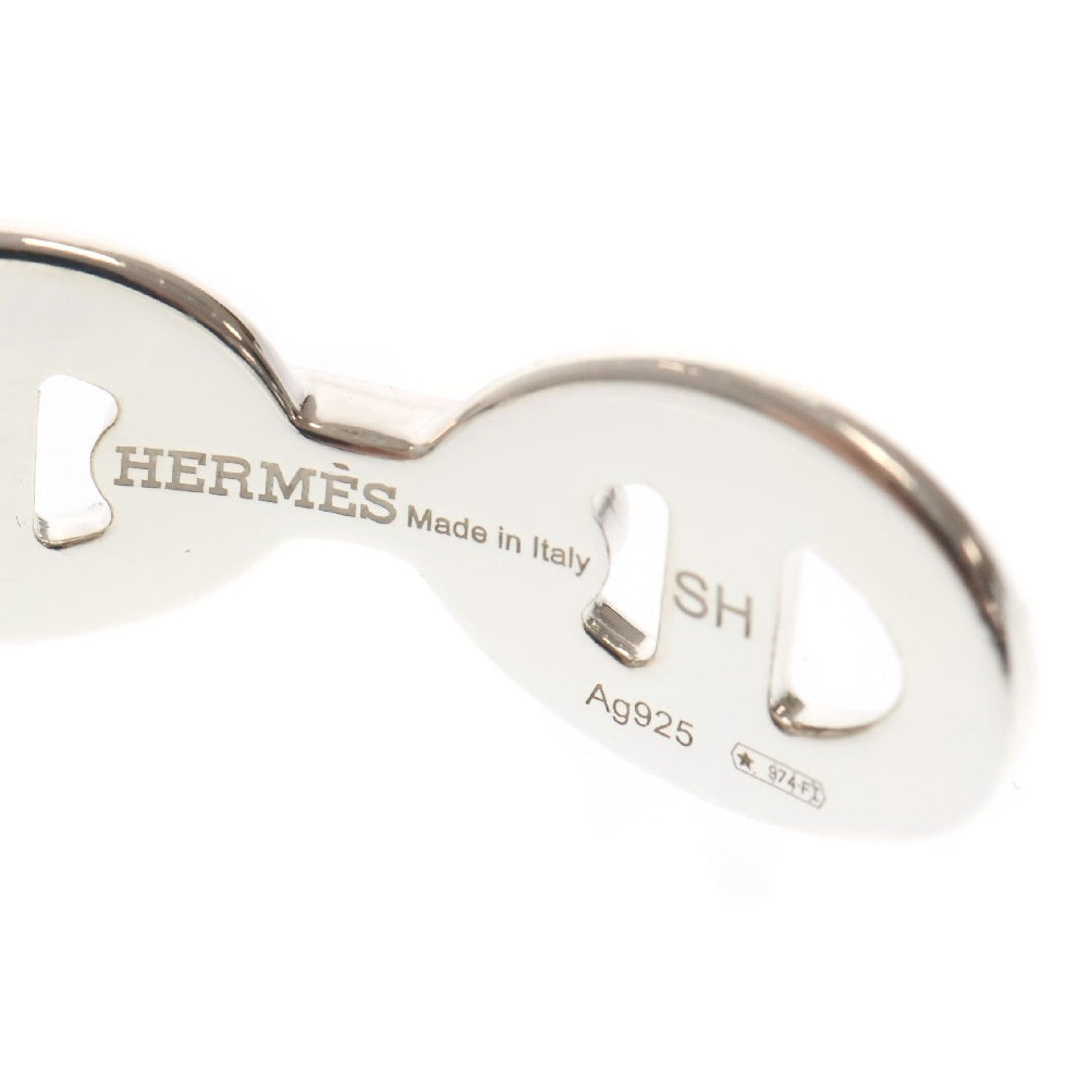 HERMES(エルメス) シェーヌダンクル アンシェネ バングル ブレスレット Ag925 SHサイズ シルバー