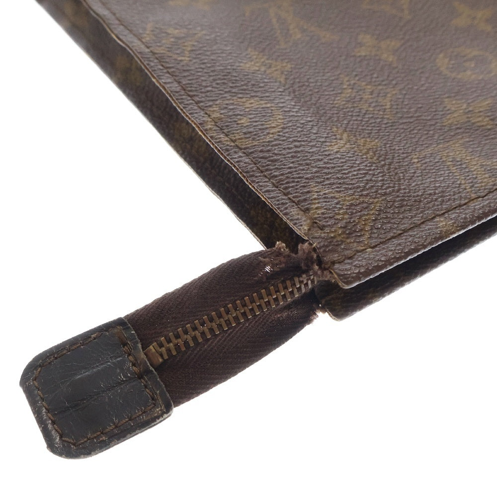 LOUIS VUITTON(ルイヴィトン) モノグラム ポッシュトワレット26 セカンドバッグ クラッチバッグ ブラウン PVC M47542 レザー×PVC