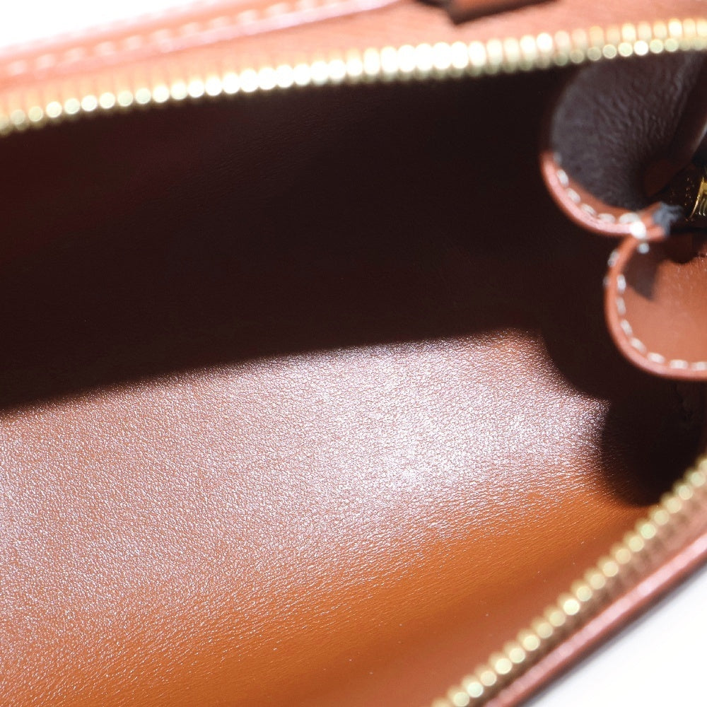 CELINE(セリーヌ) クラッチ キュイル トリオンフ カーフスキン チェーンショルダーバッグ ブラウン レディース 10E383DR8.04LU