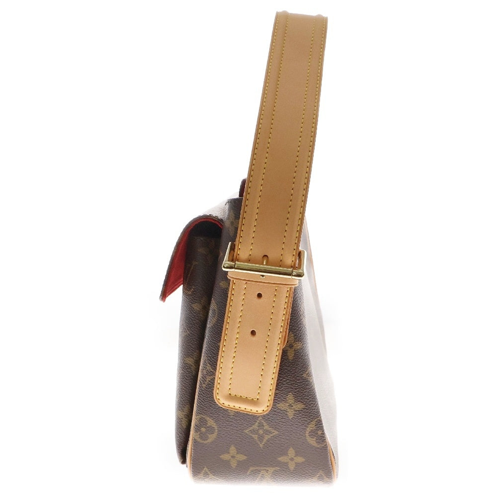 LOUIS VUITTON(ルイヴィトン) モノグラム ヴィヴァシテGM ワンショルダーバッグ ブラウン PVCレザー M51163