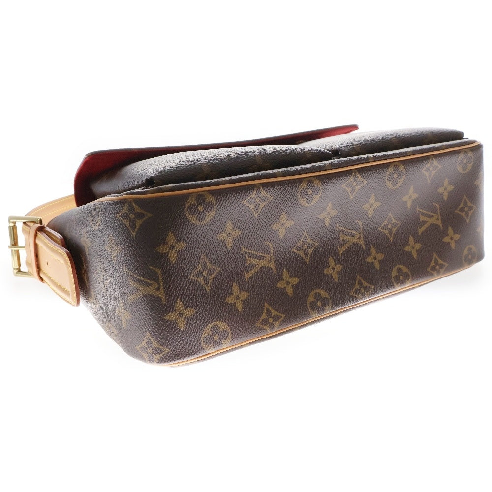 LOUIS VUITTON(ルイヴィトン) モノグラム ヴィヴァシテGM ワンショルダーバッグ ブラウン PVCレザー M51163