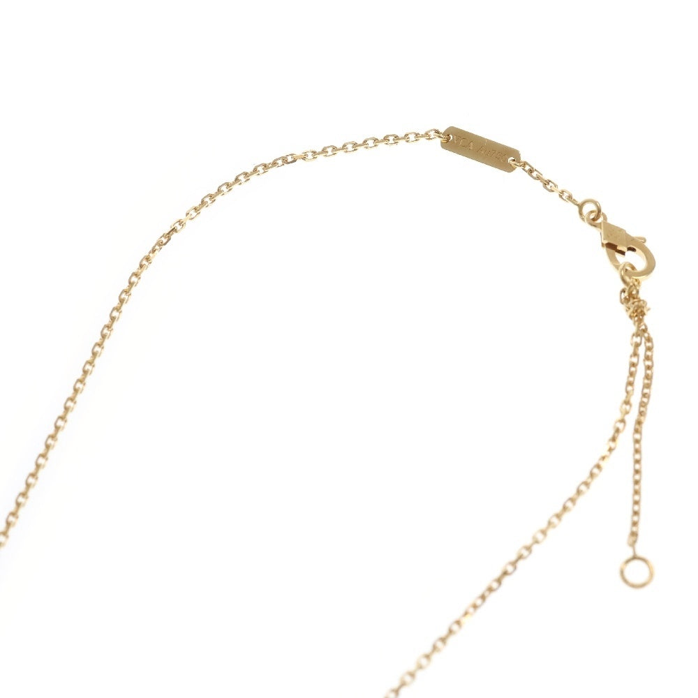 Van Cleef & Arpels(ヴァンクリーフアンドアーペル) ヴィンテージアルハンブラ ギヨシェ ネックレス Au750 K18 YG イエローゴールド ペンダントジュエリー