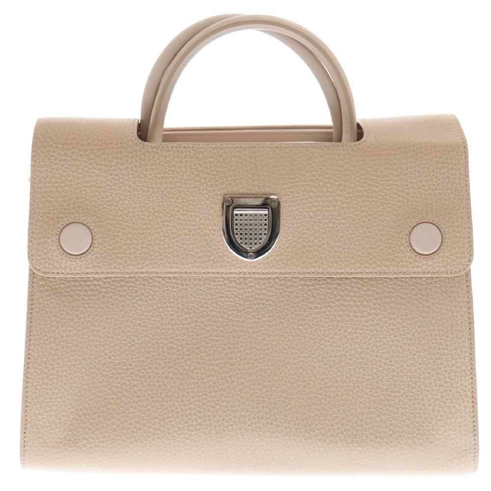 Christian Dior(クリスチャンディオール) EVER エヴァー 2WAY レザー ハンドバッグ ショルダーバッグ ベージュ レディース M7001PTLW