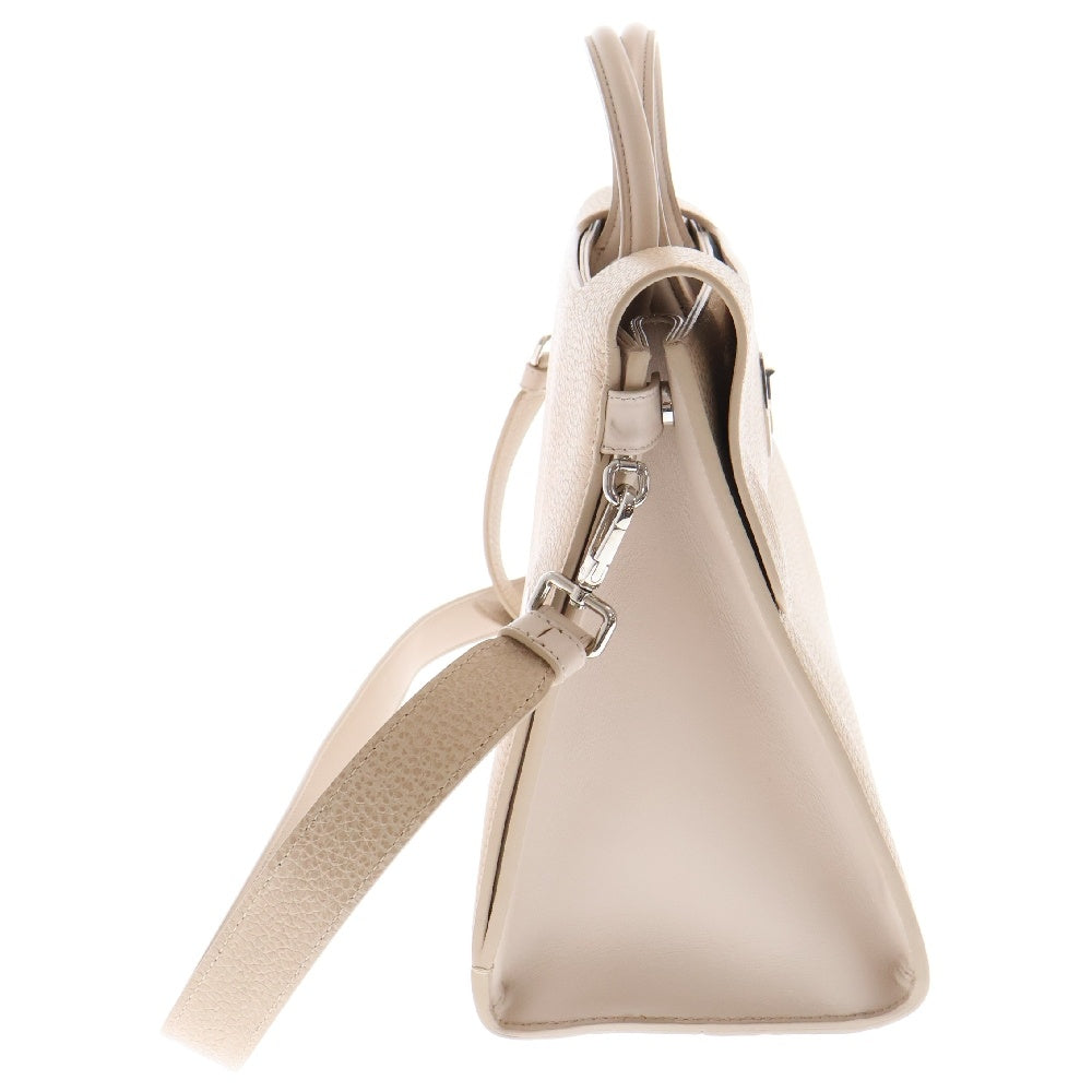 Christian Dior(クリスチャンディオール) EVER エヴァー 2WAY レザー ハンドバッグ ショルダーバッグ ベージュ レディース M7001PTLW