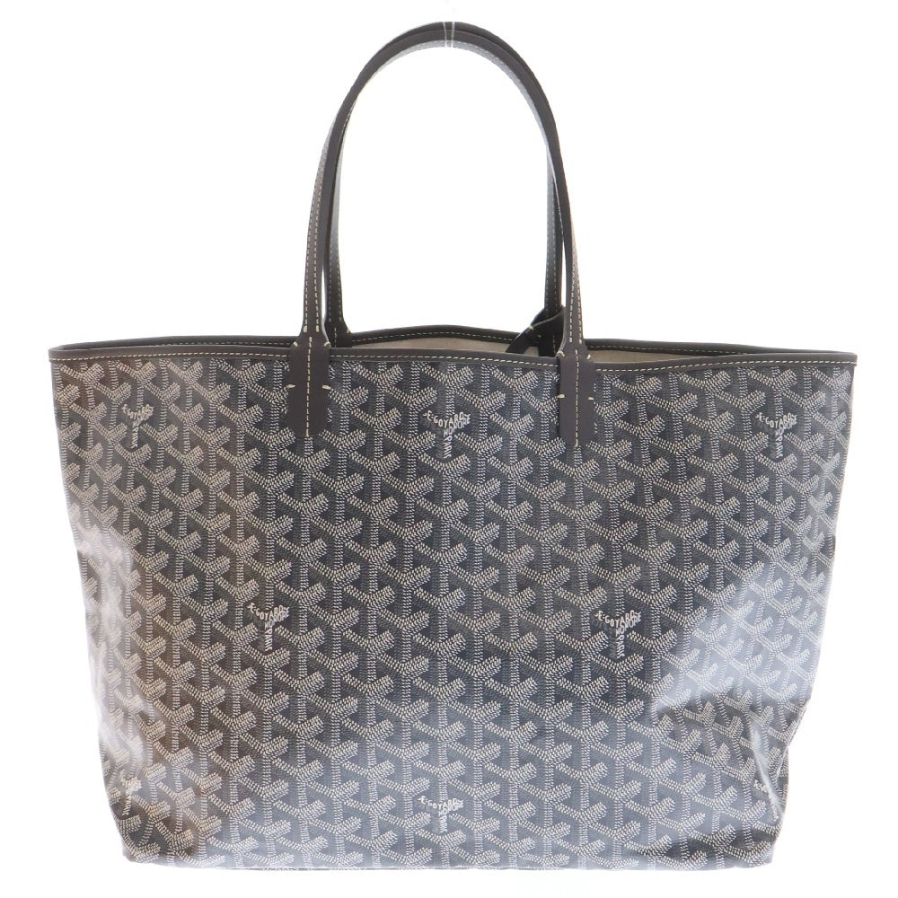 GOYARD(ゴヤール) サンルイPM グレー PVC トートバッグ ハンドバッグ 肩掛けバッグ