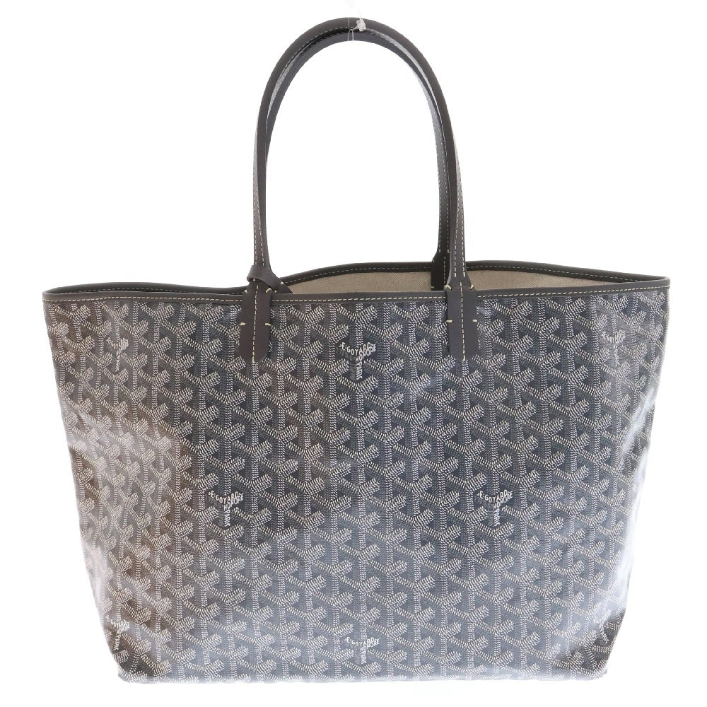 GOYARD(ゴヤール) サンルイPM グレー PVC トートバッグ ハンドバッグ 肩掛けバッグ
