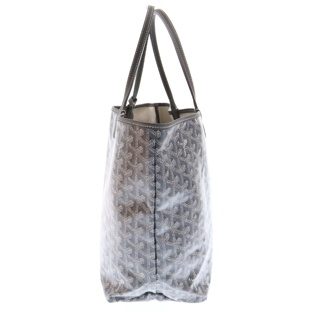 GOYARD(ゴヤール) サンルイPM グレー PVC トートバッグ ハンドバッグ 肩掛けバッグ
