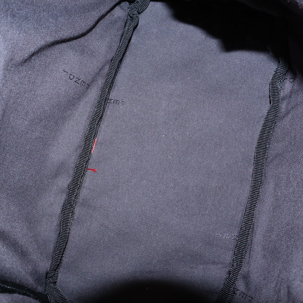 FENDI(フェンディ) FF ズッカ柄 レザーバッグパック リュック レッド 8BZ038