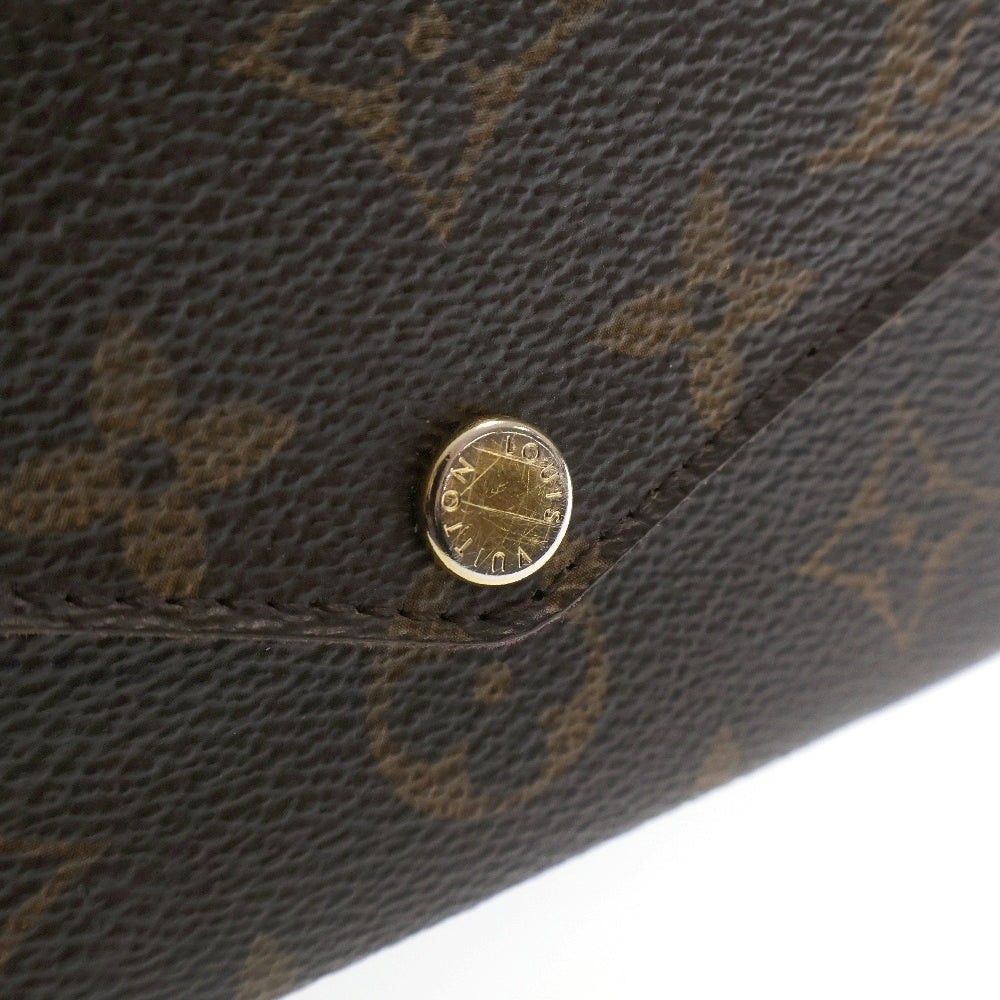 LOUIS VUITTON(ルイヴィトン) モノグラム ポシェットフェリシー ポーチ付 チェーンウォレット 長財布 ブラウン M81896
