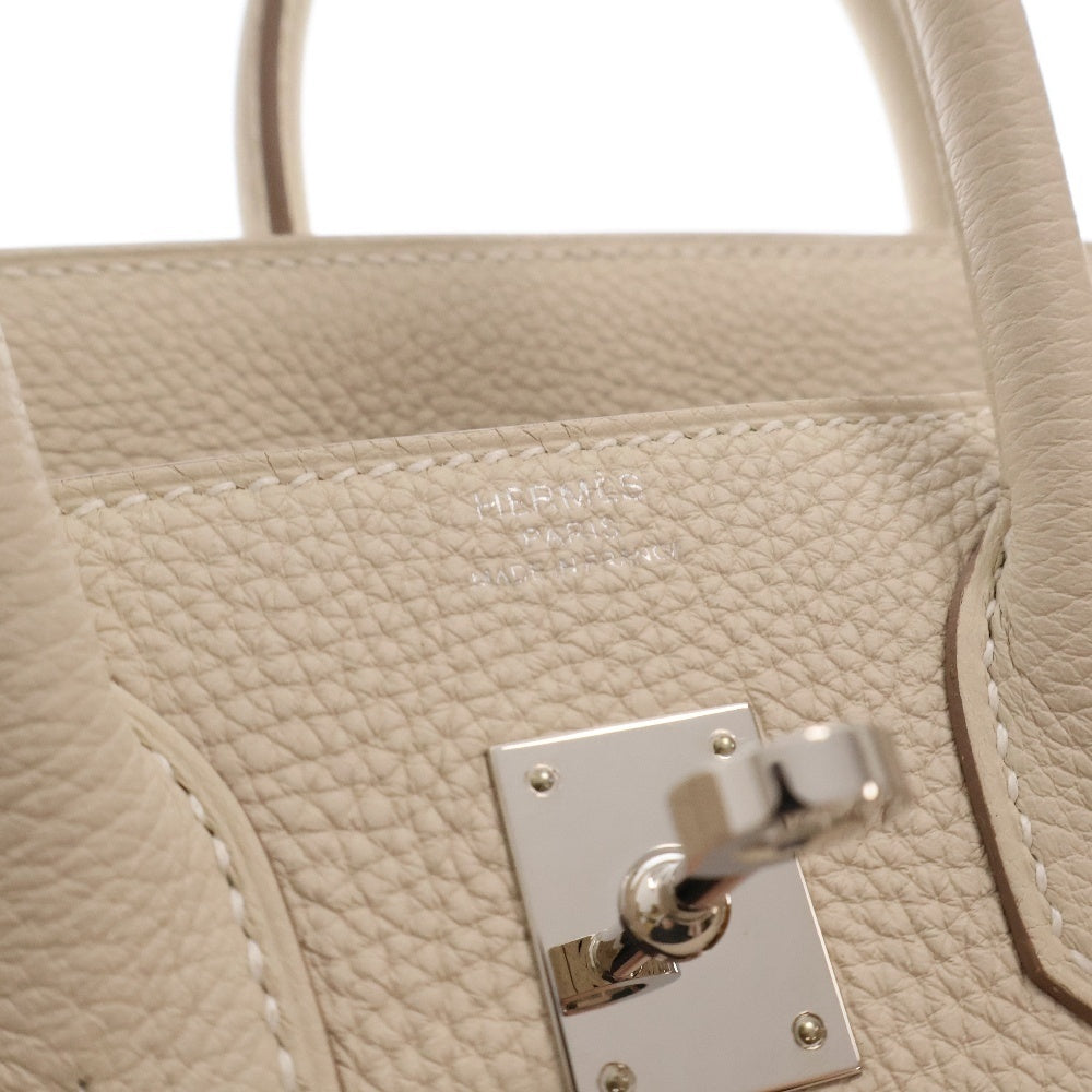 HERMES(エルメス) バーキン25 クレ トゴ シルバー金具 W刻印 ハンドバッグ
