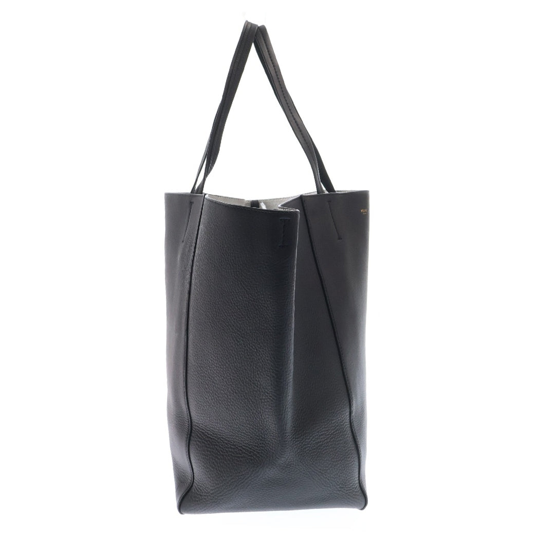 CELINE(セリーヌ) ホリゾンタルカバ レザー トートバッグ ハンドバッグ ブラック レザー
