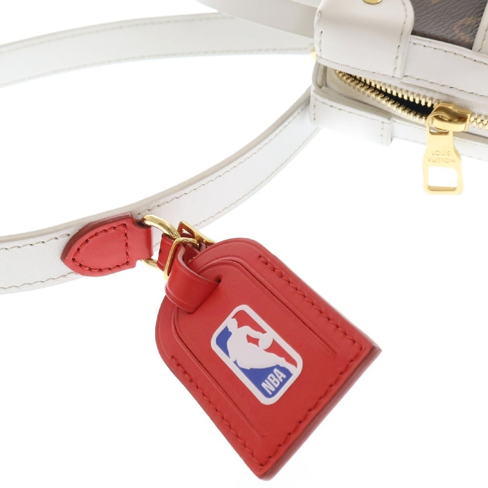 LOUIS VUITTON(ルイヴィトン) ×NBA ソフトトランク フォーンボックス モノグラムショルダーバッグ M80102 ブラウン/ホワイト